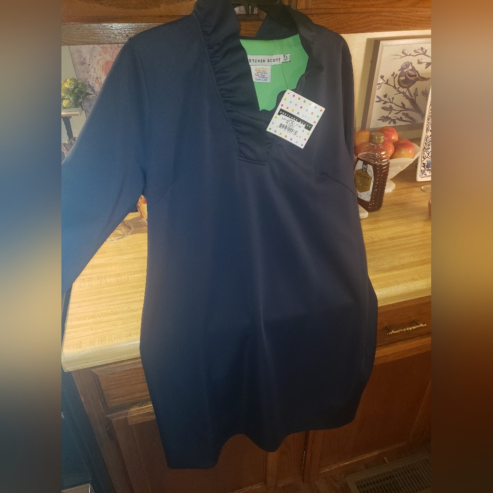 Gretchen Scott Navy Dress